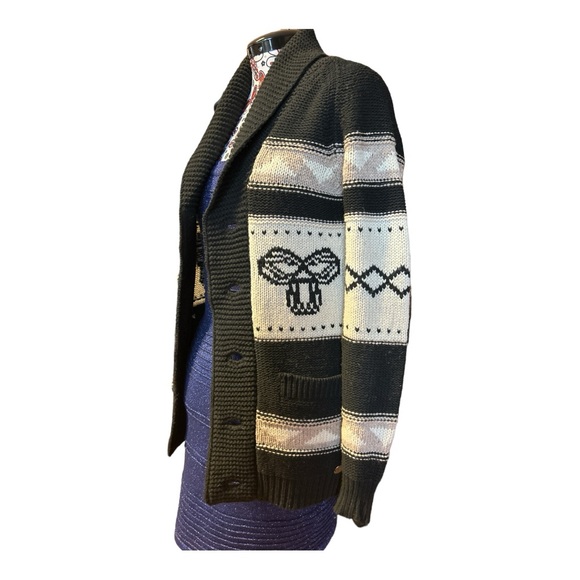 TNA lambwool cardigan sweater - Picture 4 of 13